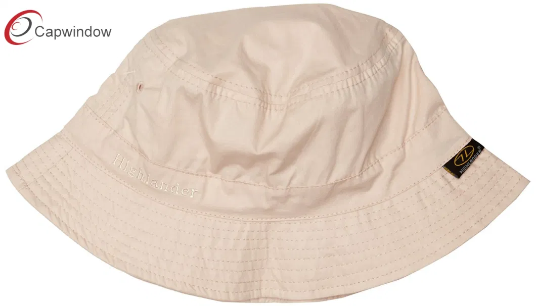 New Fashion Cotton Fisher Bucket Hat with Embroidery