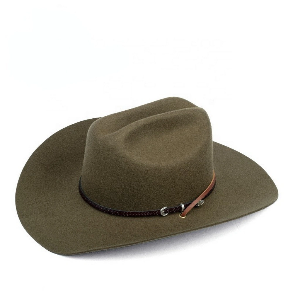 Wedding Vintage Australian Wool Classic Bulk New Cowboy Fedora Felt Hat for Girls Adults