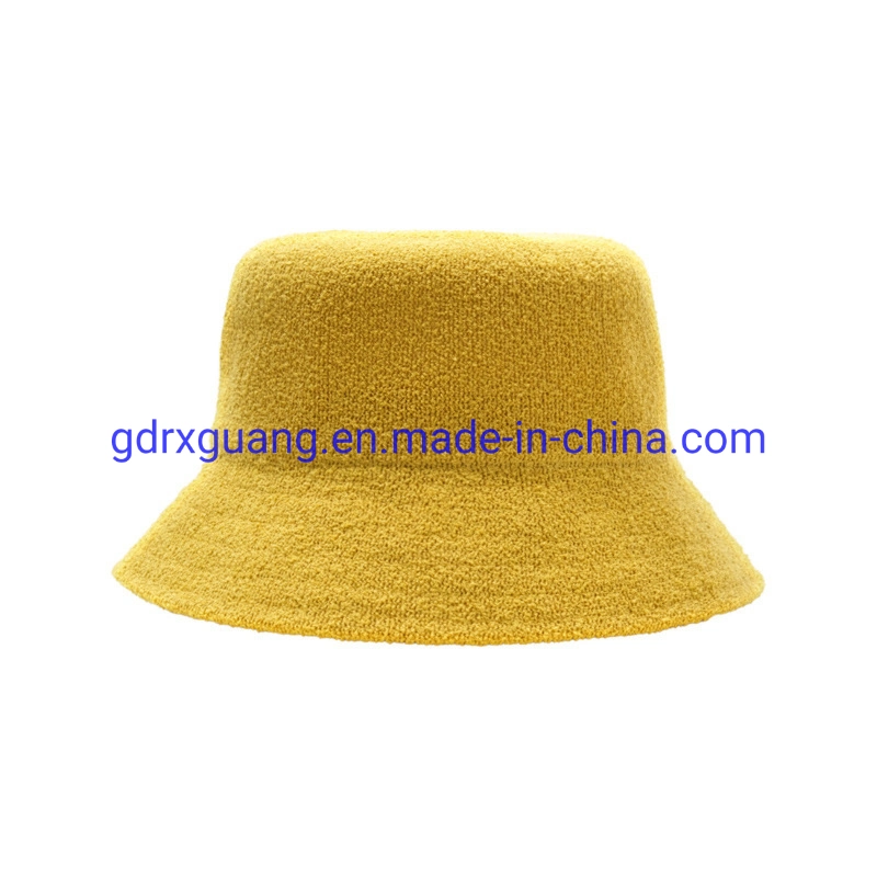 Wholesale Fashion Embroidery Custom Terry Towel Cloth Bucket Hat