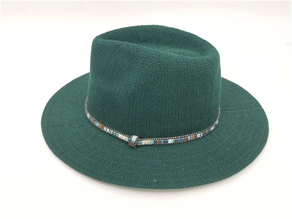 Women Men New Design Fedora Straw Hat Wholesale Wide Brim Fedora Hats