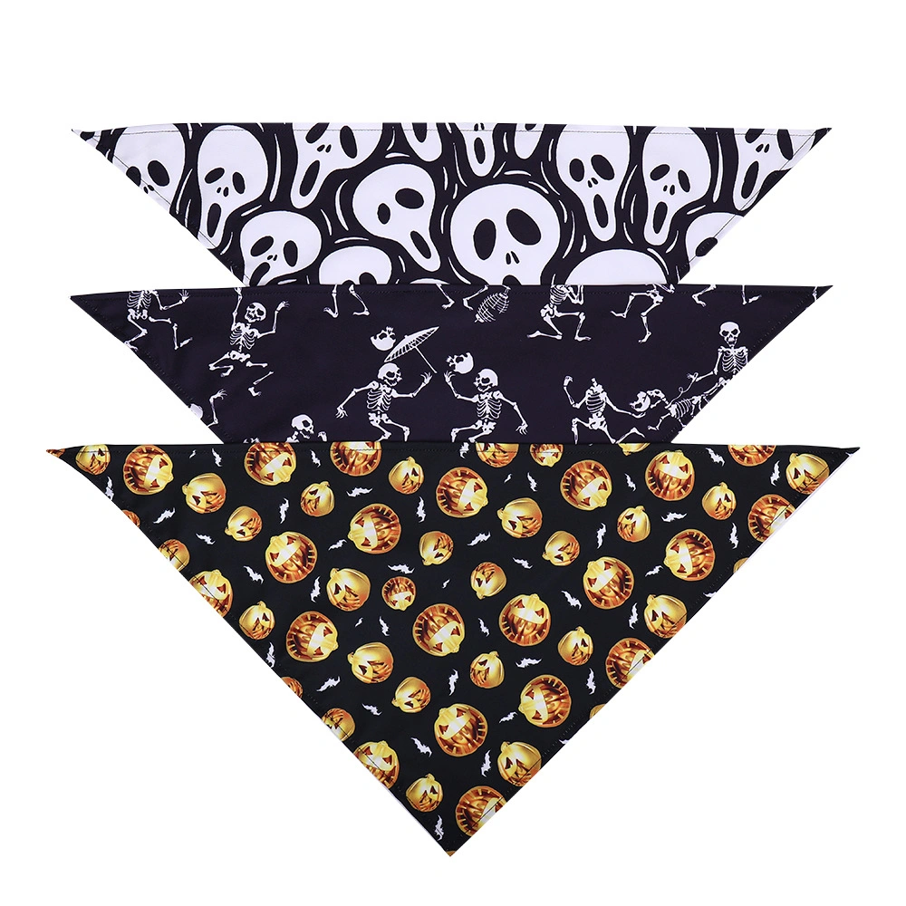 Manufacturer Wholesale Design Pattern Printed Cotton Pet Accessories Dog Bandanas