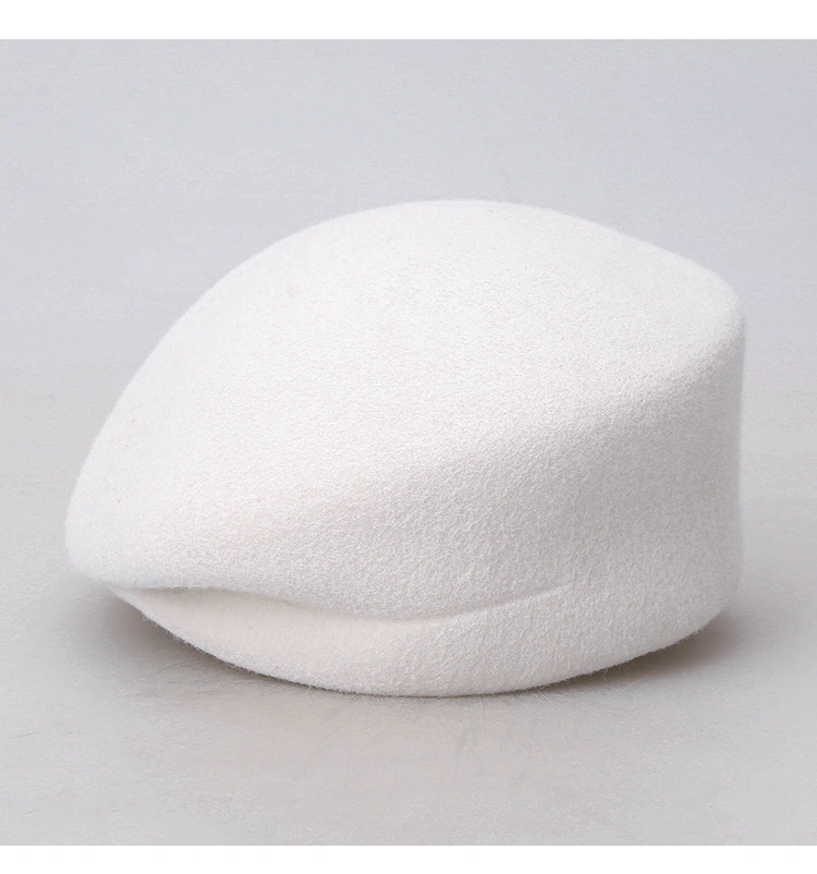 Autumn and Winter Girl Berets Women Fashion Bucket Leisure Hat Casual Wholesale Ins Style Chic Knitted Cap Straw Cap Winter Cotton Beanie Hat Lady Pure Wool Hat