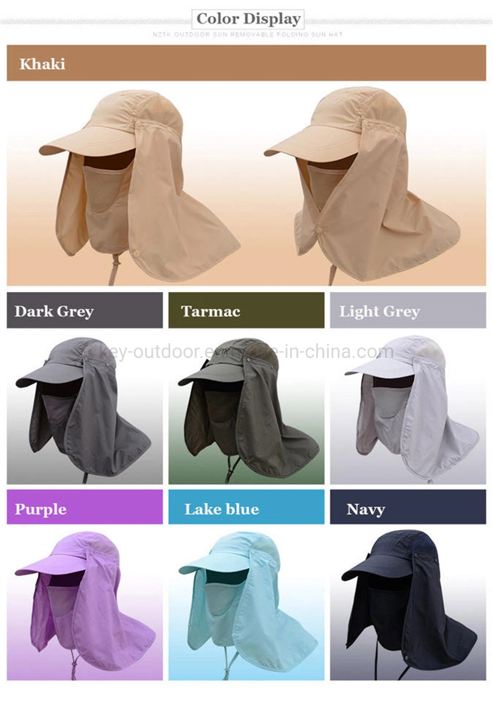 Full Face Mask Cover Face Shield Sun Visor Fishing Hat Summer UV Protection Hood Cap Hats for Outdoor Sports Hiking Cycling Hat for Men Women