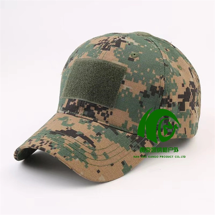 Kango High Quality Military Mesh Hat for Men Camouflage Tactical Embroidery Baseball Cap