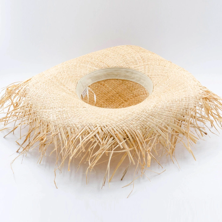 Beach Natural Raffia Sun Protection Summer Wide Brim Fashionable Straw Hats