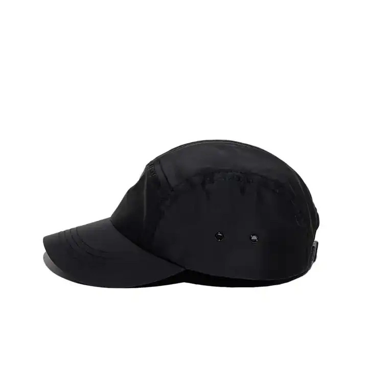 High Quality UV-Proof 5 Panel Unstructured Nylon Dry-Fit Mens Running Hats Waterproof Sports Baseball Cap