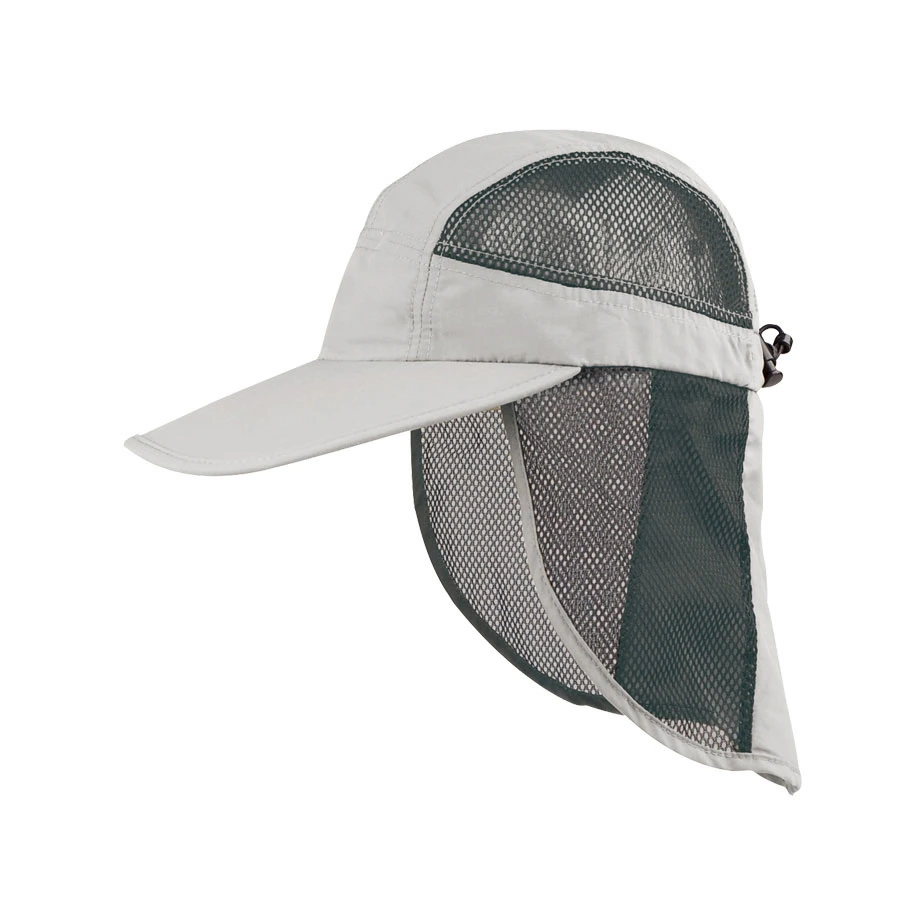 Wholesale Custom Logo Fashion Fisherman for Sun Fishing Outdoor UV Cap W/Mesh Flap