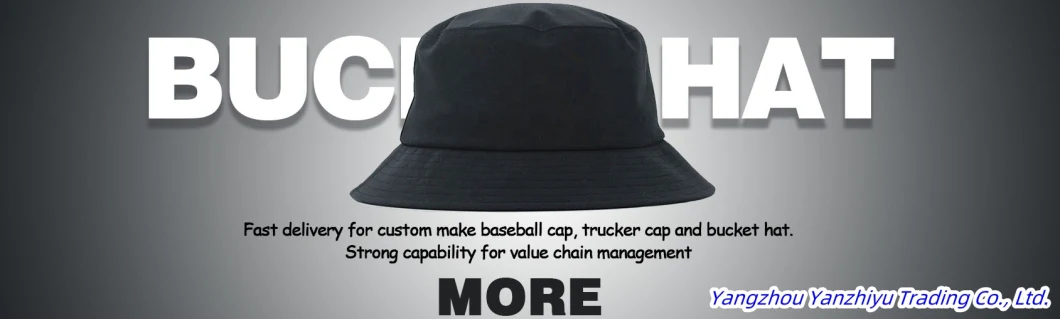 Wholesale High Quality Embroidery Logo Reversible Fisherman Gorras Mens Women Sun Cap Custom Polyester Woven Label Bucket Hat