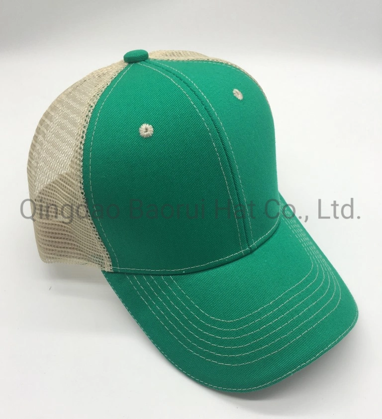 Trucker Mesh Cotton Sport Baseball Hats with Sandwich