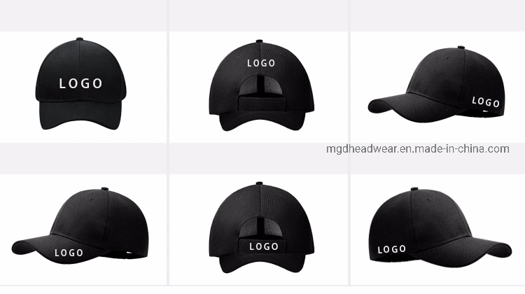 Fashionable Customized Promotional 100% Cotton 6 Panel Cheap Baseball Caps