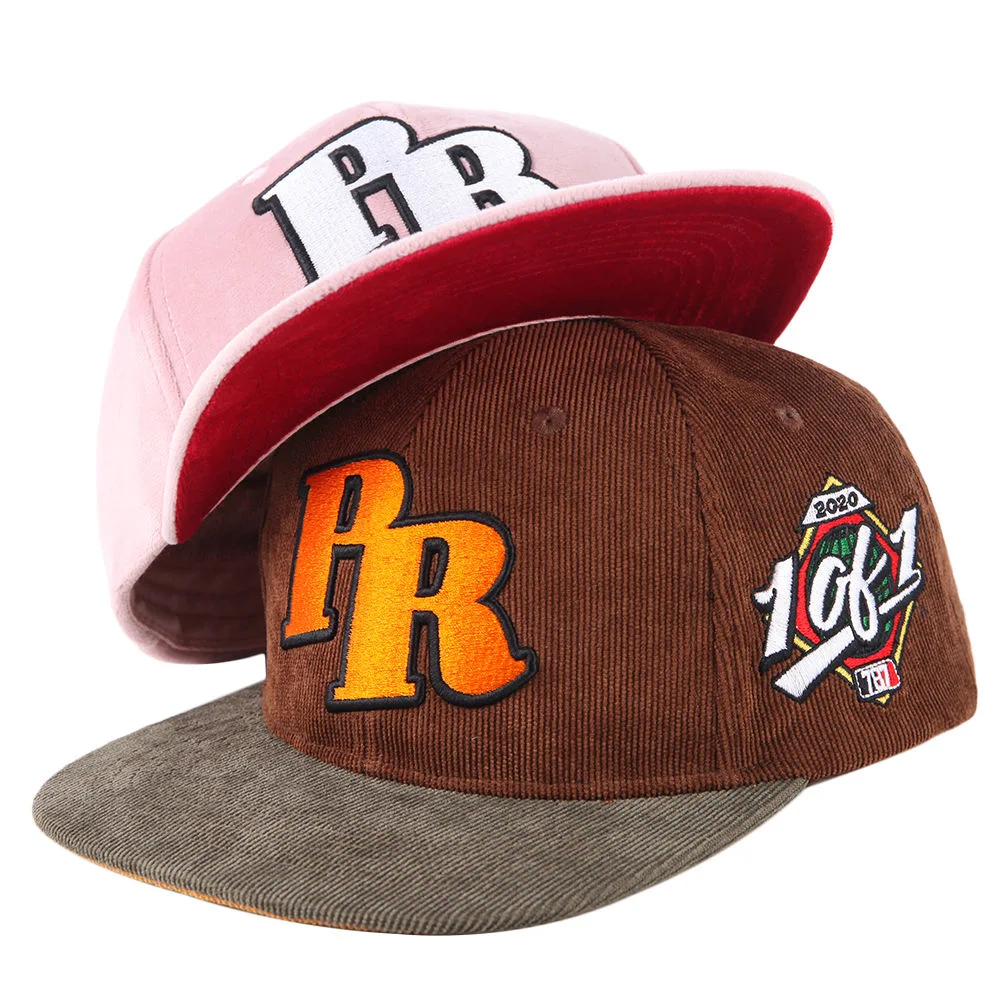 Custom 3D Embroidery High Quality Snapback Cap Hip Hop Baseball Hat