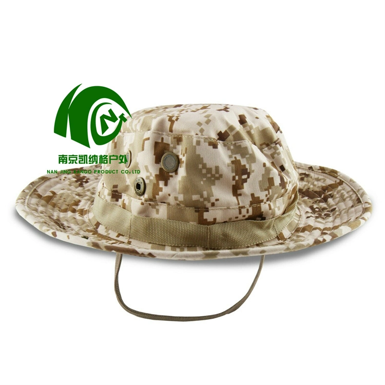 Kango Outdoor Hunting Camo Hats Summer Bucket Sunproof Foldable Military Tactical Hat for Outdoor