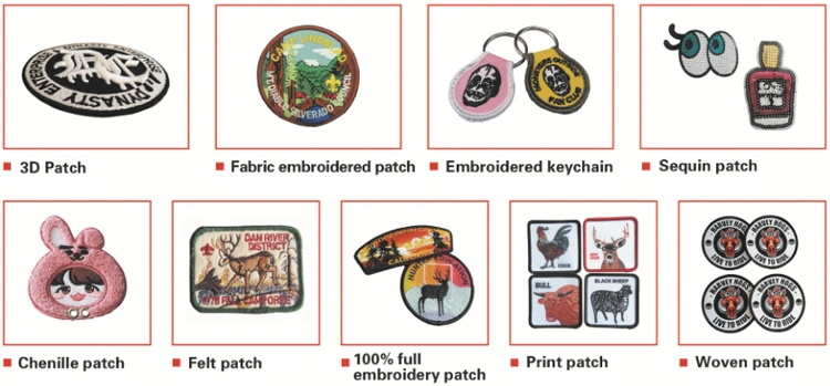 Factory Price Custom Embroidery Patch for Children Clothing