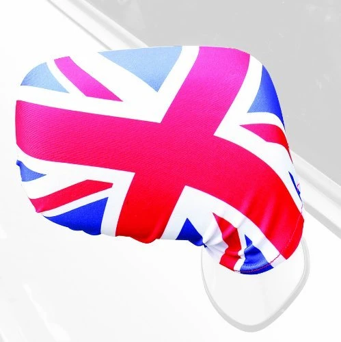 Custom Logo Polyester United Kingdom UK USA American Car Wing Mirror Socks Covers for Decoration Advertising Sports