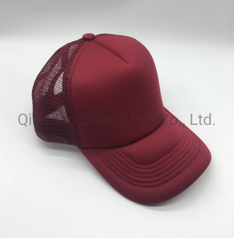 Blank Foam Mesh Trucker Baseball Caps Sport Hats with Competitive Price