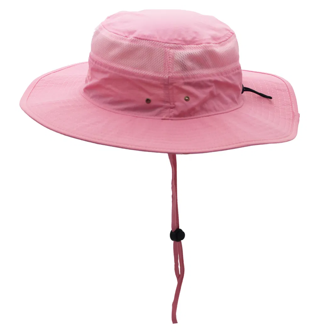 Wholesale Outdoor Summer Quick Dry Waterproof Fishing Hiding Bucket Hat