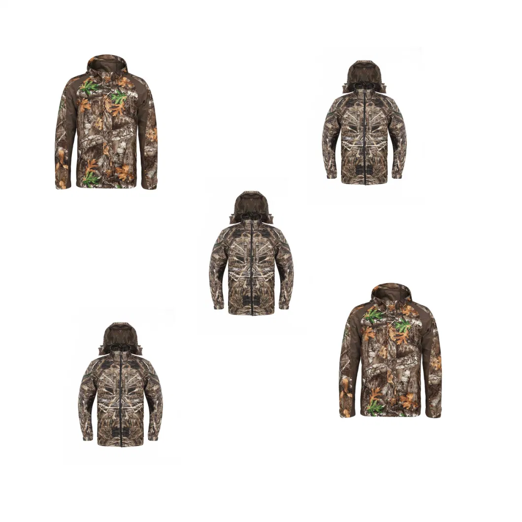 Professional Custom Export Silent Windproof Hunting Wear Without Hat
