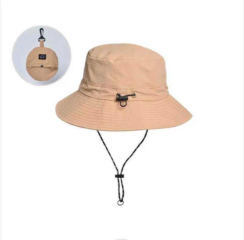New Summer Waterproof Fisherman&prime; S Hat Men&prime; S Outdoor Fishing Mountaineering Hat Folding Storage Visor Sunscreen Quick Drying Fisherman&prime; S Hat