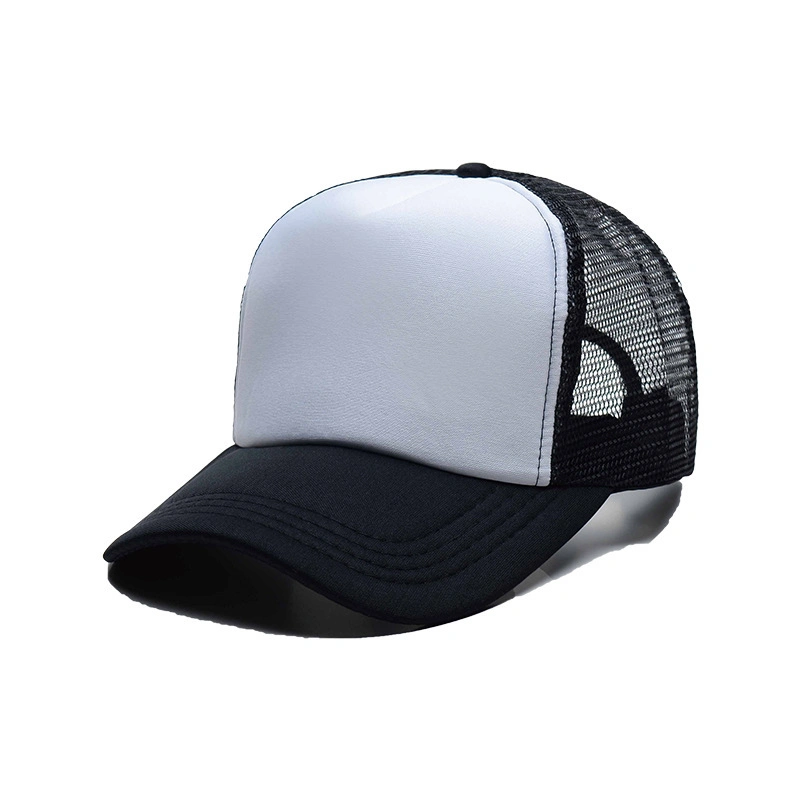 Adults Men&prime; S Trucker Cap China OEM Label High Quality Hats Mesh Polyester Sports Hat