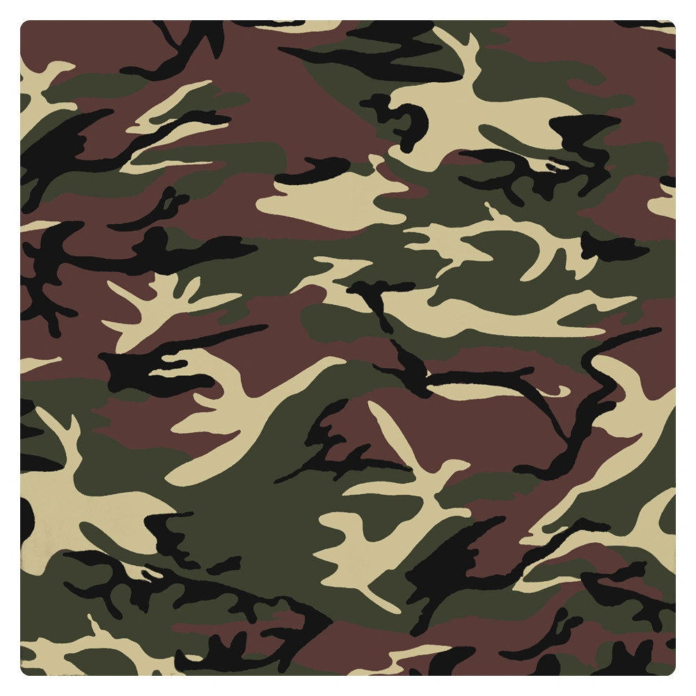 100% Cotton Camouflage Head Wrap Wristband Kerchief Bandanas of Camo Pattern 23G