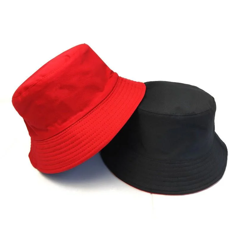Cotton Fisherman Hat Customizable Logo Bucket Hat