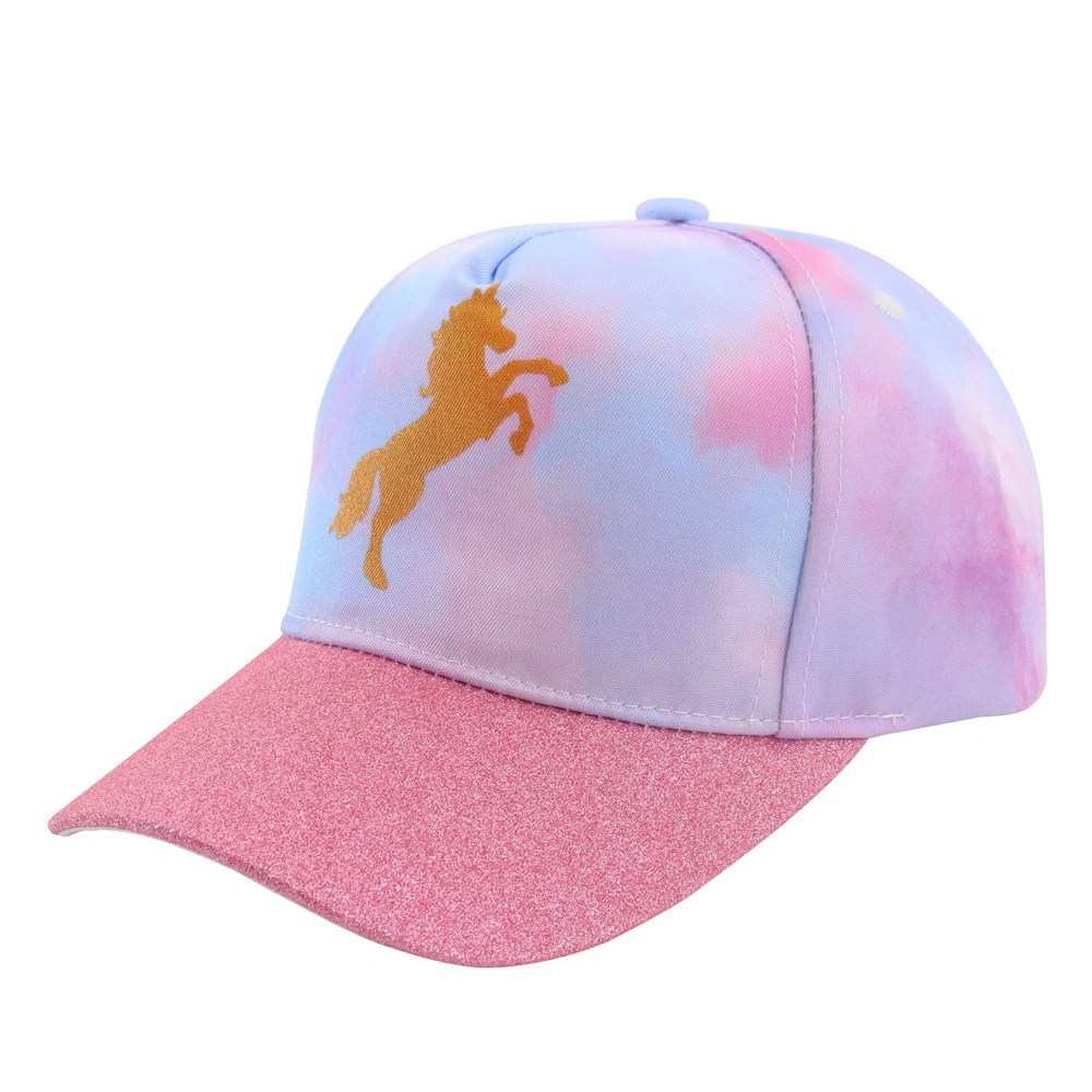 Children&prime;s Hat Princess Aisha Baseball Cap Summer Net Hat Shade Cap