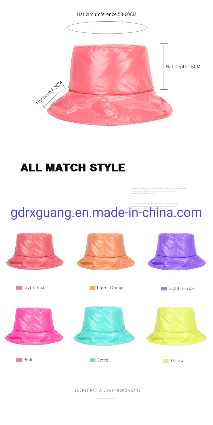 Design Your Own Fishing Hats Custom Logo Waterproof Bucket Hat