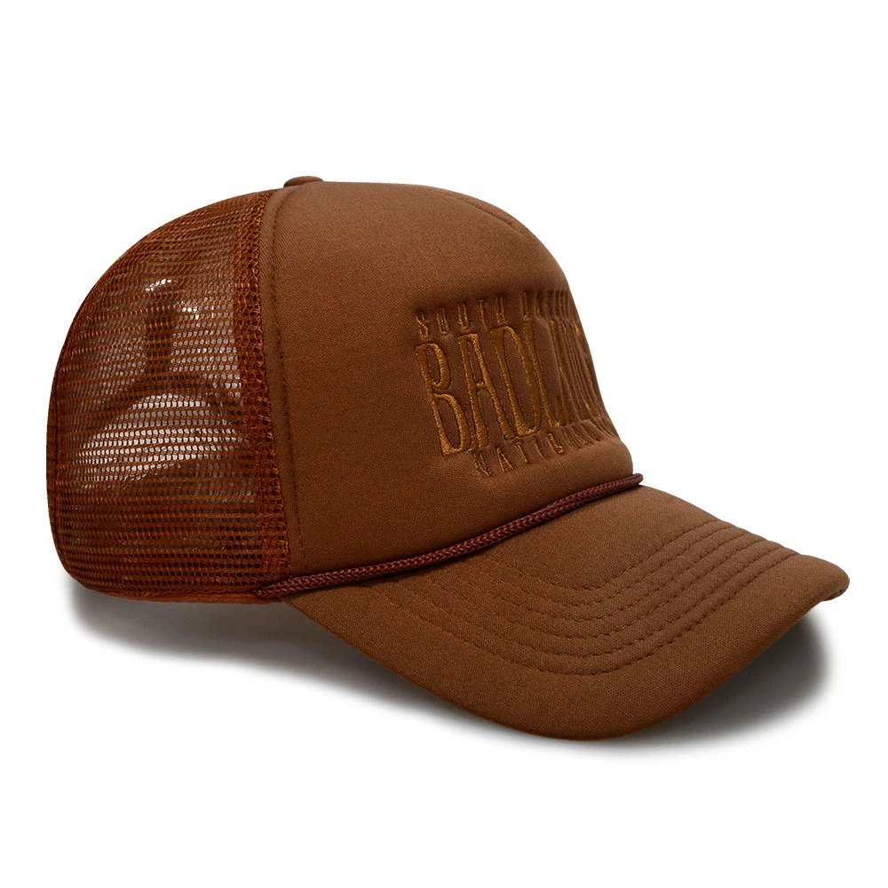 High Quality 5 Panel Foam Trucker Hat OEM Custom Embroidery Logo Gorras Mesh Snapback Trucker Hat