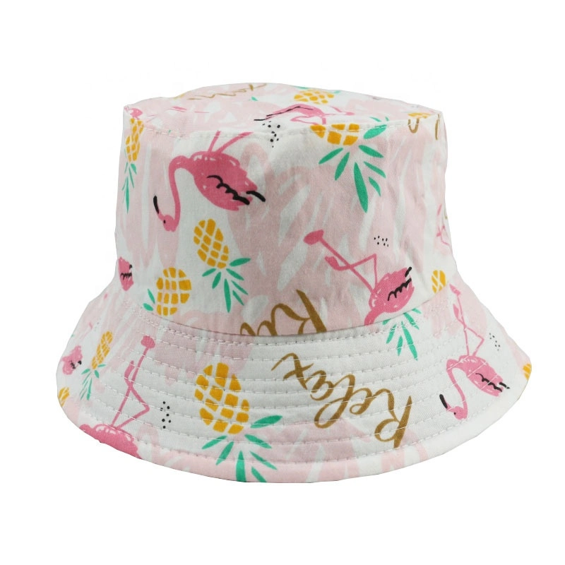 Spring Kids Cute Cotton Outdoor Children Lovely Luxury Factory Price Low MOQ Baby Bucket Hats Fishing Cap