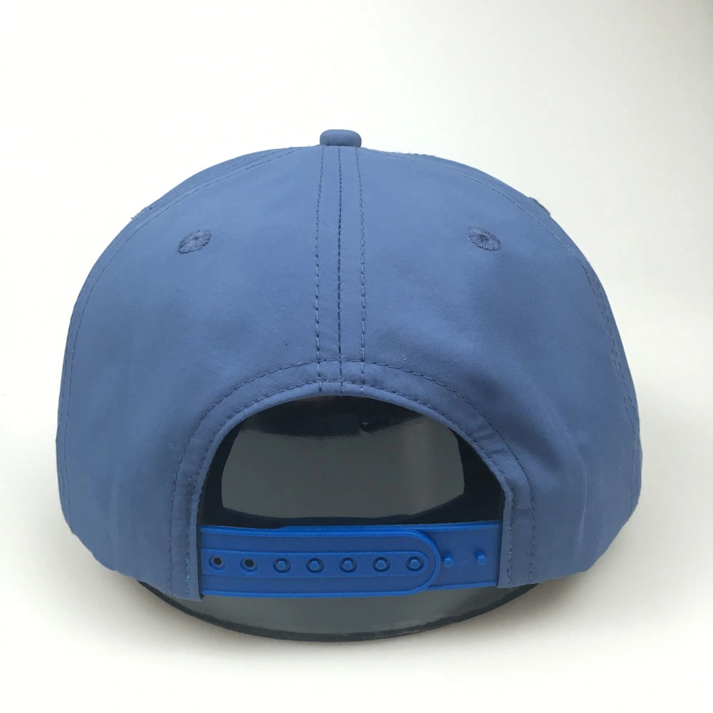 Wholesale 100% Polyester Unstructured Custom 5 Panel Snapback Cap