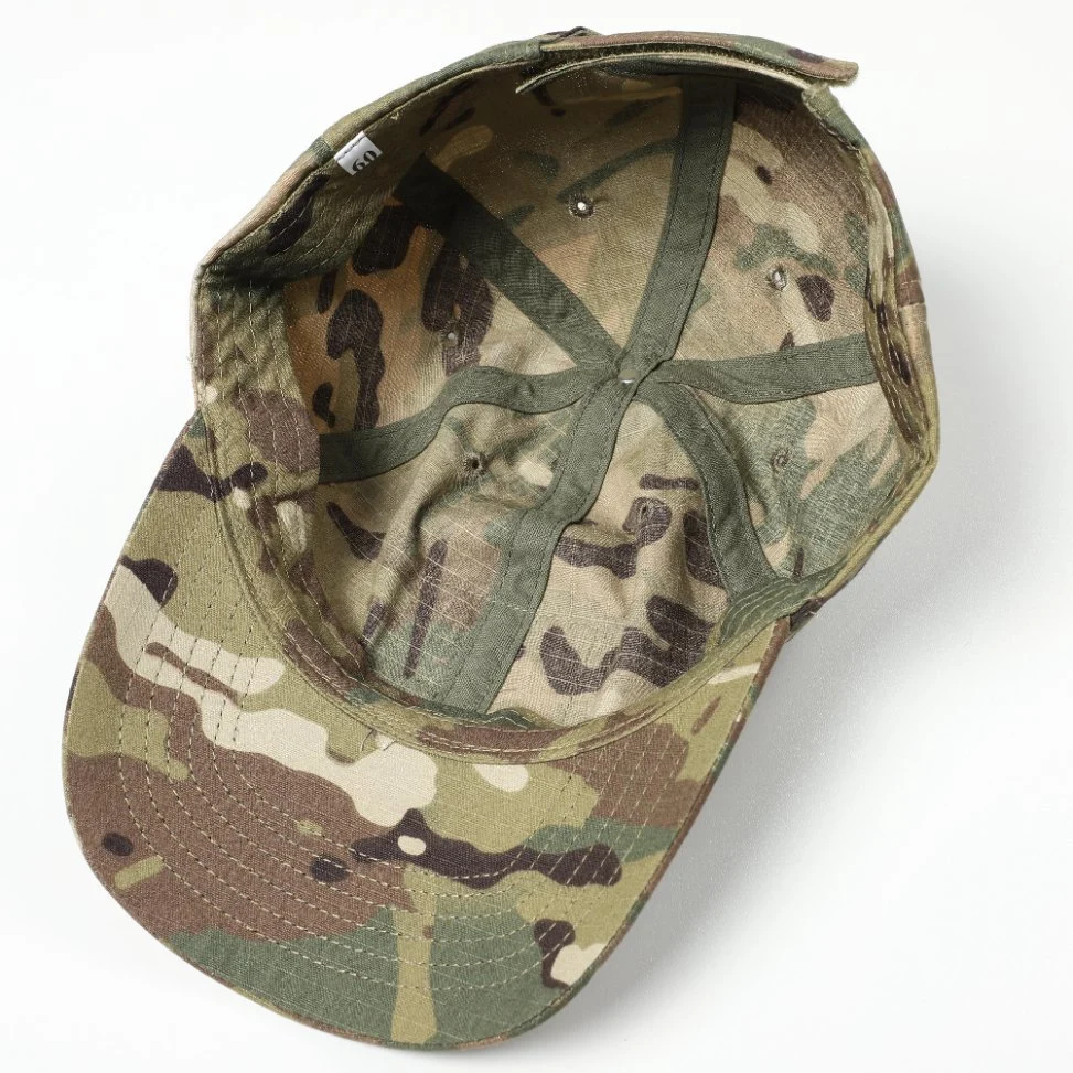 Fashion Multi-Panel Army Style Hat Military Style Cap with Mesh Net