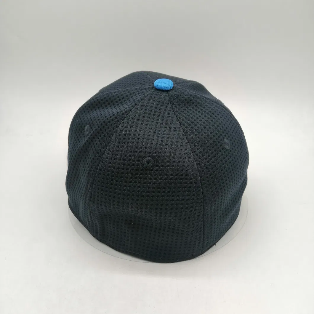 Flex Fit Outdoor Sport Baseball Cap 6 Panel Hat Elastic Closure High Quality Polyester Baseketall Cap Hot Sale