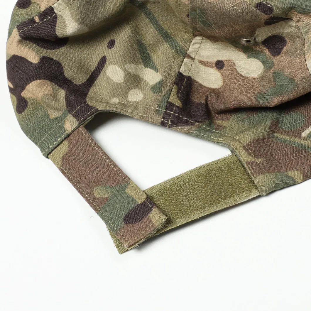 High Quality Colourful Full Fabric Army Uniform Hat Military Style Flat Cap