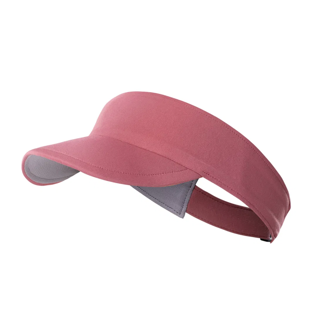 Adults Cheap High Quality Sun Custom Logo Women Summer Visor Hat