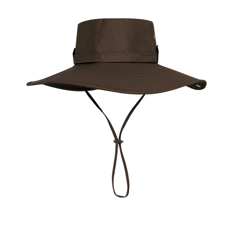 Breathable Wide Brim Outdoor Bucket Hats Sun Protection Travel Fishing Hat