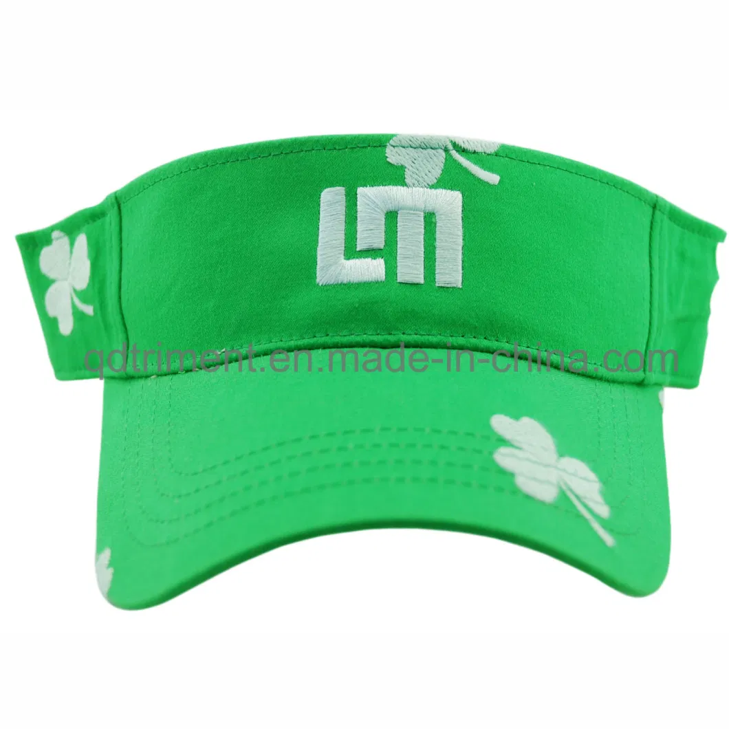 Top Quality Polyester Breathable Mesh Embroidery Sport Visor (TRV004)