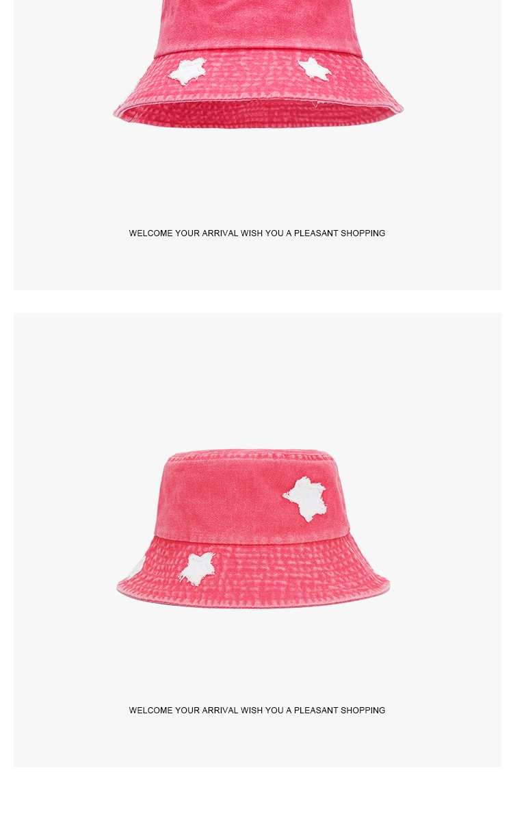 Wholesale Custom New Arrival Washed Denim Bucket Hat Fashion Sun Protection Fisherman Hat for Women Men