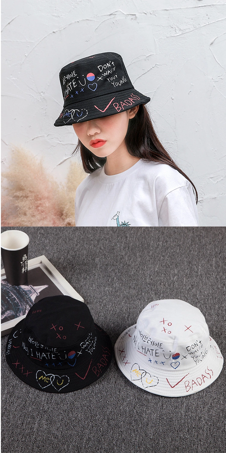 Wholesale High Quality Customized Designed Cotton Fishing Bucket Hat