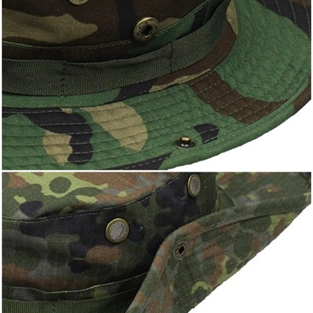 Kango Tactical Camo Hat Bonnie Hat for Camping Hiking Traveling