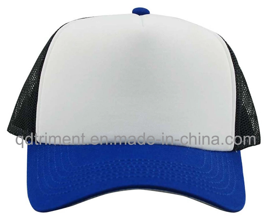 Popular Sponge Polyester Mesh Trucker Hat (T-Red Cap)