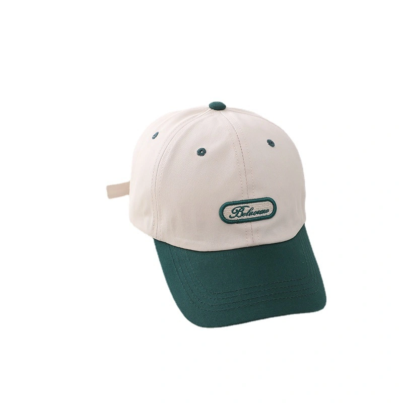 Two Color Splicing Cute Baseball Caps Adjustable Children&prime;s Caps