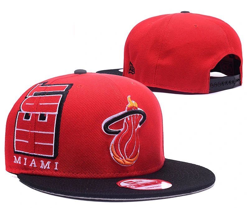 Miami Heat High Quality Custom Caps Baseball Personalized Embroidered Logo Mens Hats