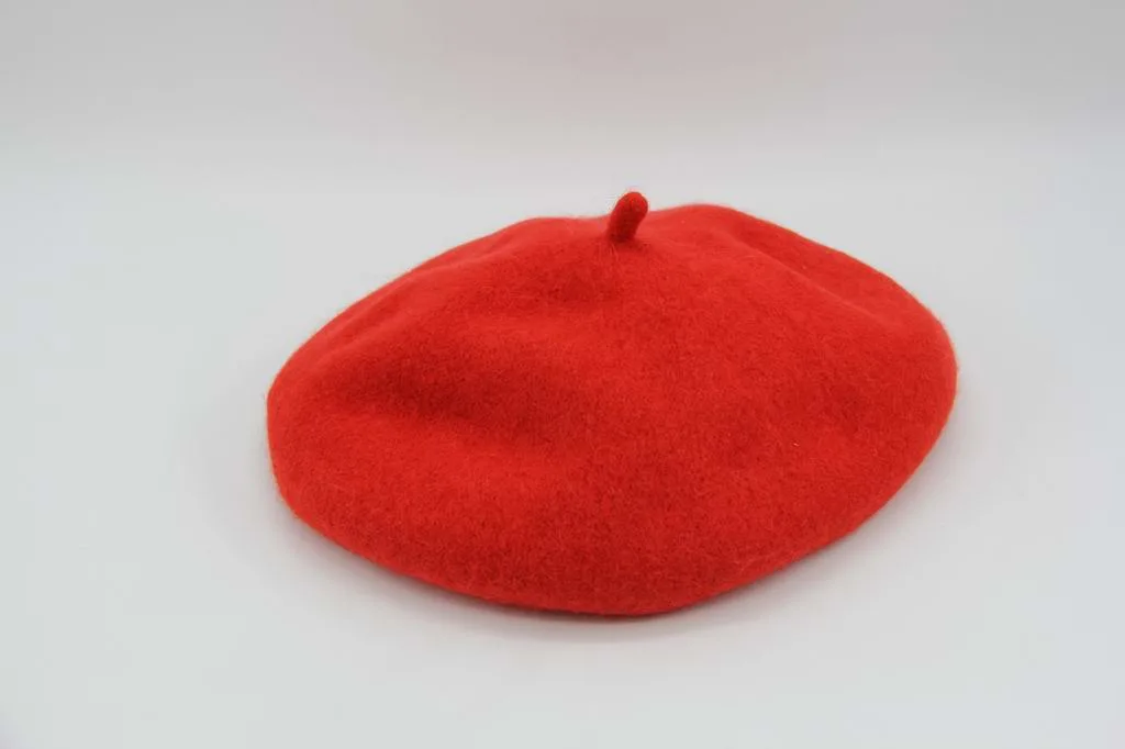 Fashionable Lady Beret Hat Wool Temperament Artist Hat