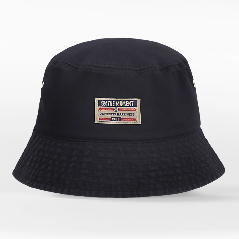 Wholesale Trendy Foldable Washed Cotton Fisherman Hat Casual Men Blank Custom Bucket Hat