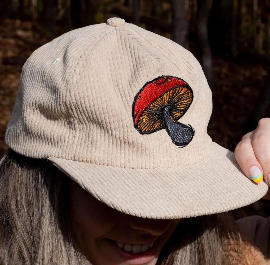 5 Panel Corduroy Cap Corduroy Field Trip Hat, 5 Panel Soft Unstructured Snapback Cap