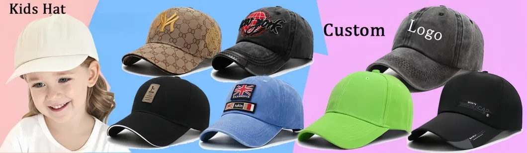 OEM Custom Kids 5 Panel Unstructured Hat Quick Dry Waterproof Patch Logo Snap Back Snapback Caps