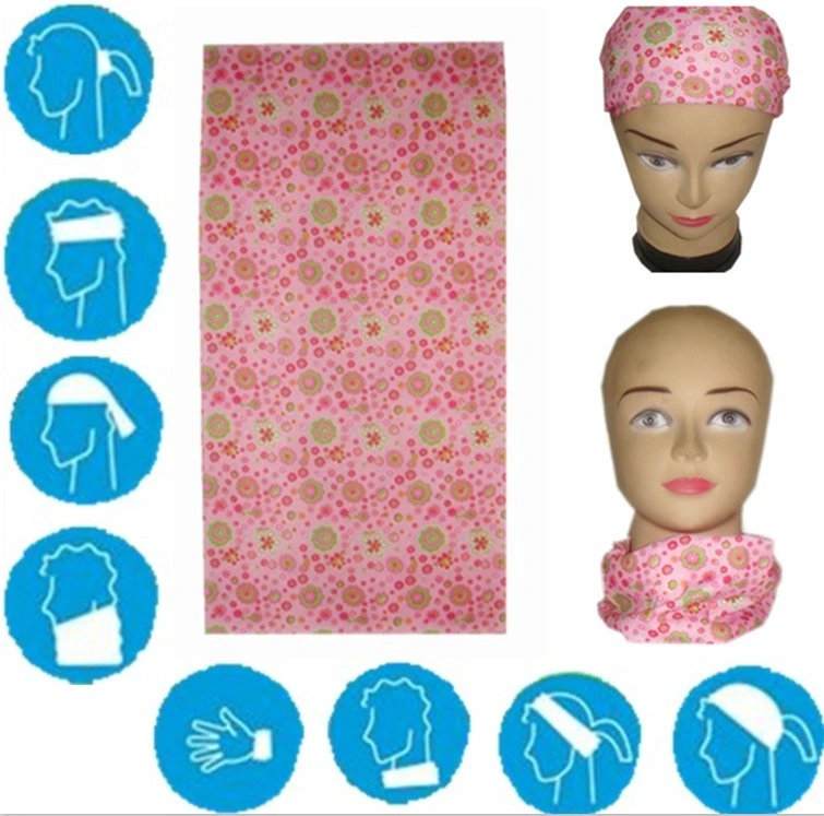 China Wholesale Fashion Cheap Foulard Balaclava Polyester Stretch Bandanas