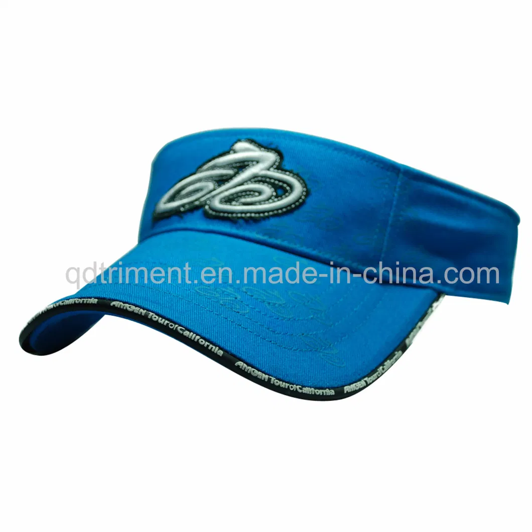 Top Quality Polyester Breathable Mesh Embroidery Sport Visor (TRV004)