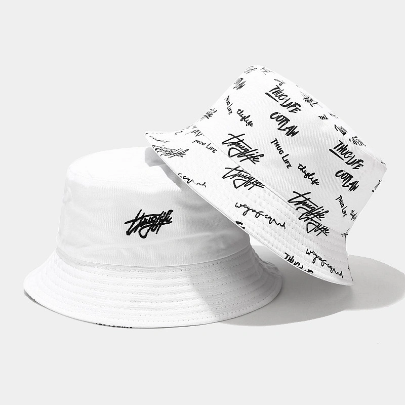Fashion Custom Classic Embroidered Cotton Twill Men Bucket Hat Camouflage Fisherman Hat