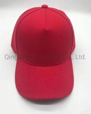  Poliéster acrílico blanco Deportes gorras gorras de béisbol con el Metal